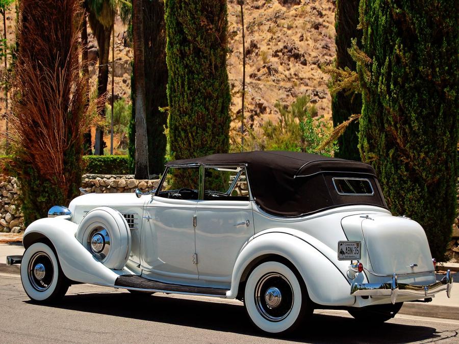  Auburn 851 Custom Dual Ratio Phaeton 1935 года  (фото 6 из 9)